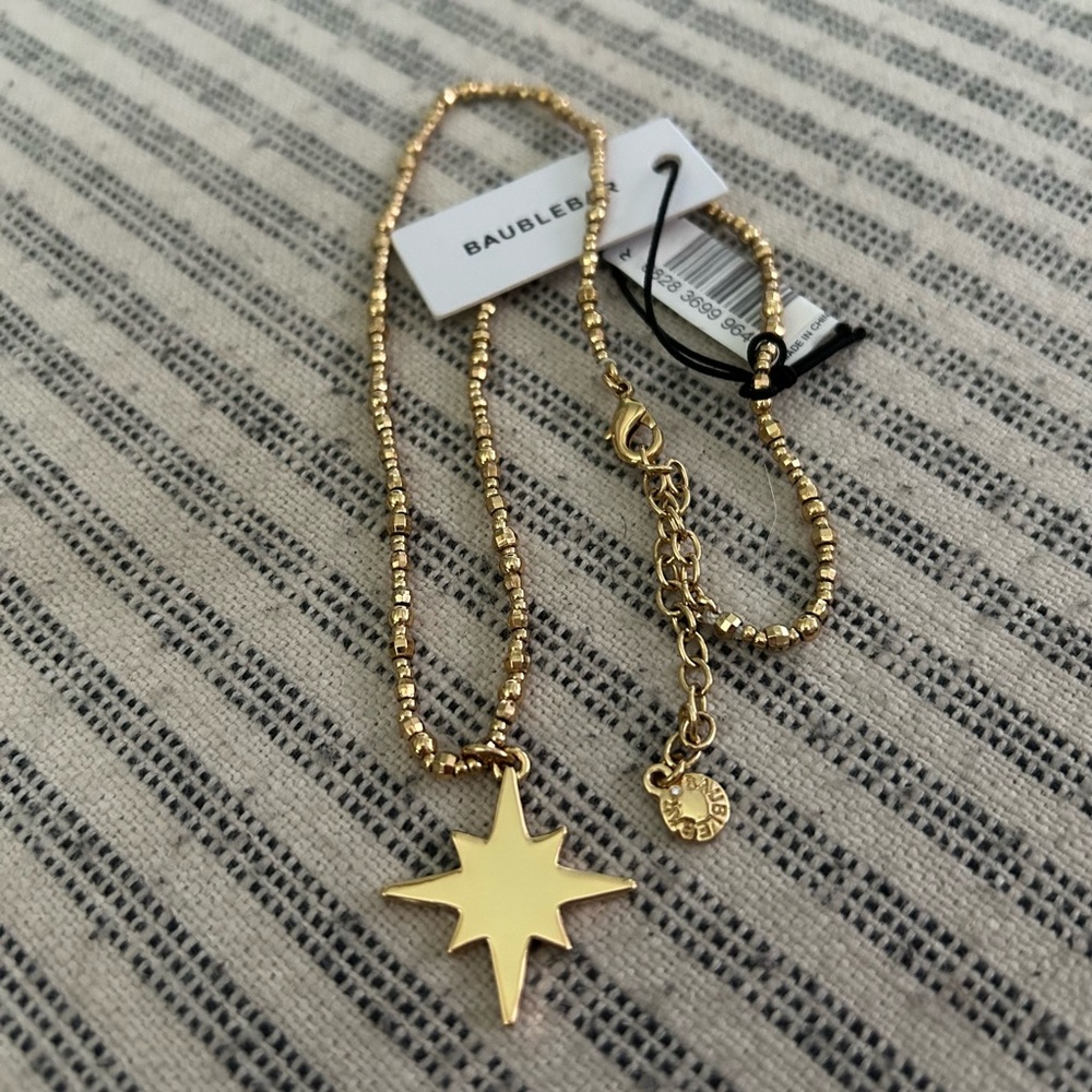 Baublebar Burst Gold Necklace